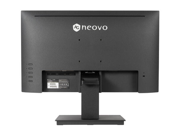 22" LED monitor, 1920x1080 VGA/HDMI/DisplayPort, 2 høyttalere