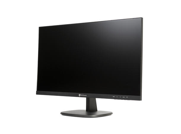 27" LED monitor, 1920x1080 - BNC VGA/HDMI/BNC, 2 høyttalere