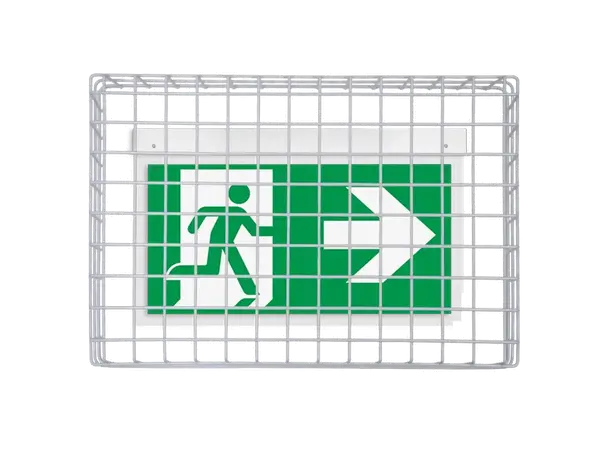 Ballgitter for nødlys 470(h) x 700(b) x 120(d) mm