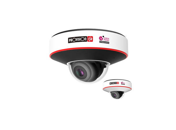 IP Dome 4MP, IP66, IK10, 2,8mm, IR(10m) Provision, 12VDC/PoE, 2.4W