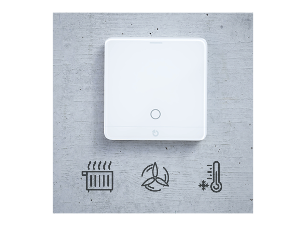 JA-100 -  Trådløs termostat m/fuktmåler