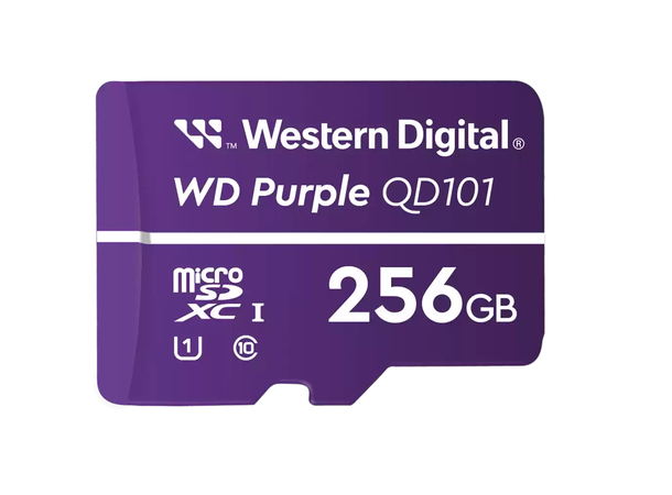 MicroSD kort - 256GB - WD Purple Western Digital Purple serien