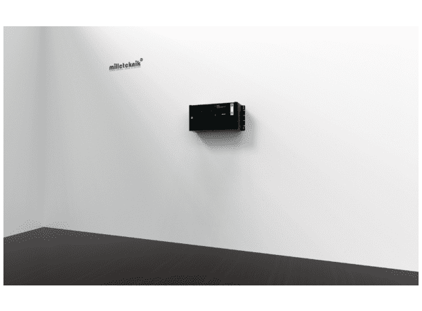 PoE switch batteribackup - 4 til 8 PoE plass til 4x7Ah batteri (medfølger ikke)