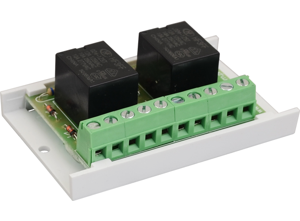 Relémodul for tekniske utganger 20-28VDC, 2 NC/NO