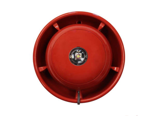 SmartCell - trådløs sirene/lys - hvitt EN54 godkjent, takmontering