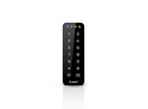 Tastatur for Integra, Sort med MIFARE kortleser, OSDP+Wiegand