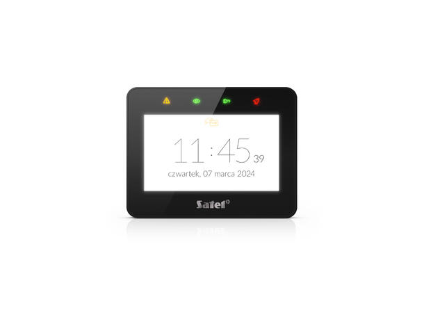 Touchtastatur Integra/Perfecta, Sort med MIFARE kortleser