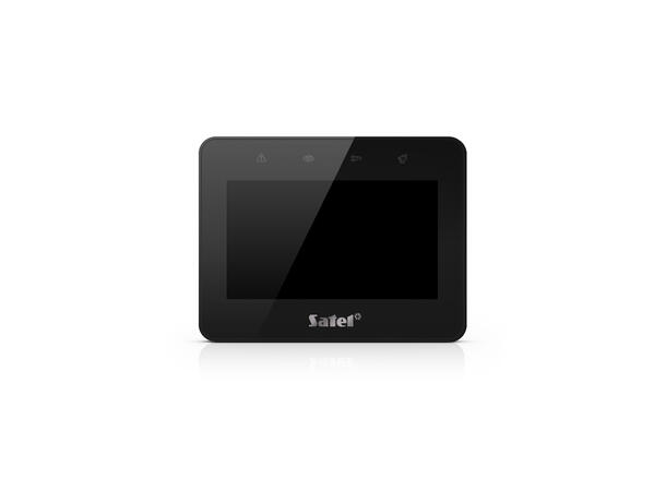 Touchtastatur Integra/Perfecta, Sort med MIFARE kortleser
