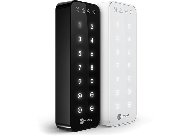 BEWAVE - trådløst betjeningspanel - sort