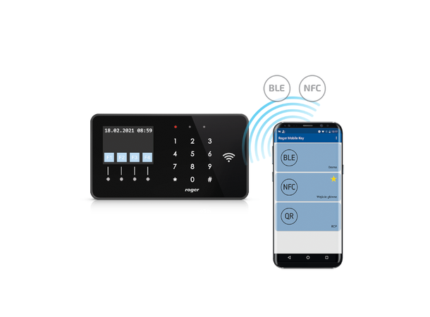 Innendørs kortleser -  Mifare/BLE/NFC RACS5