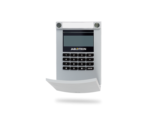 JA-100 - Trådløs betjening kort/kode/LCD FG-EN2 (AUX-1025/13) - uten batteri