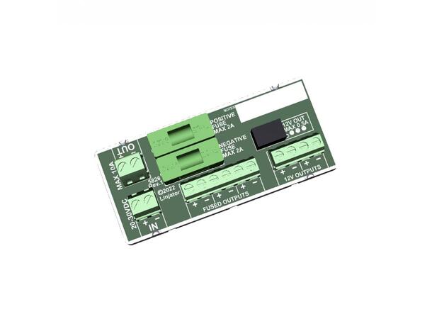 Spenningskonverter 24V-12V - 0,5A