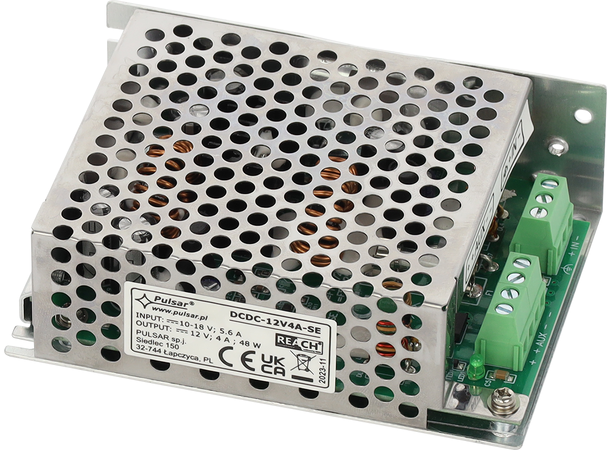 Step up/down - 10-18VDC  til 12VDC -4A
