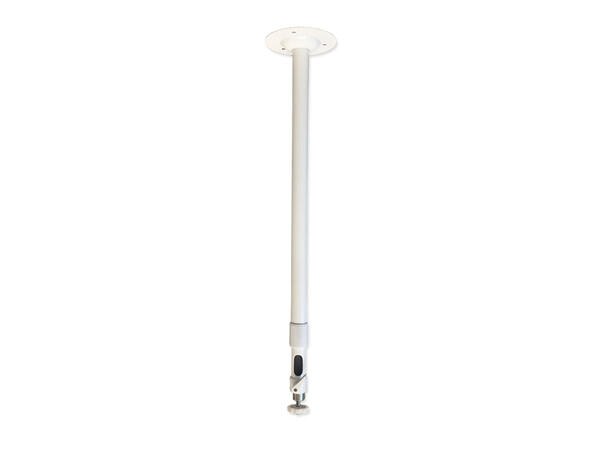 Teleskopbrakett kamera 115 - 200cm, hvit
