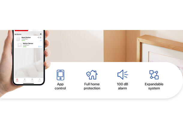 Trådløs bevegelsesensor