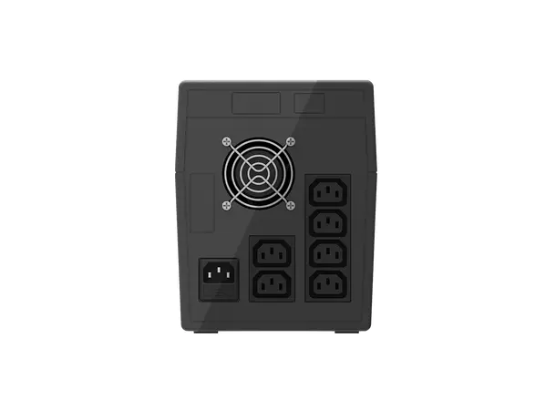 UPS med 600W kapasitet - 230VAC plass til 2x7Ah batteri
