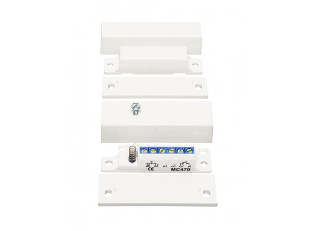 Utenpåliggende magnetkontakt, NC FG - EN2 (MKT-1014/09)