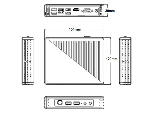 Videoserver og klient - 200Mbps 64 lagrere, 256 kanaler, 4K, Provision