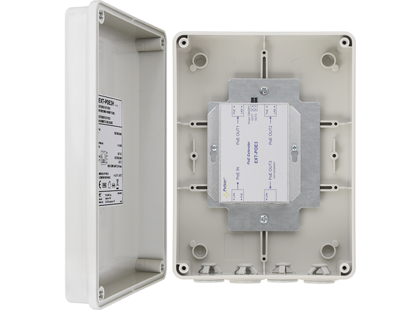1 til 3 nettverks extender - utendørs 10/100 Mb/s