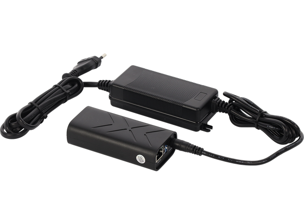 2  porter PoE switch - kompakt 60W