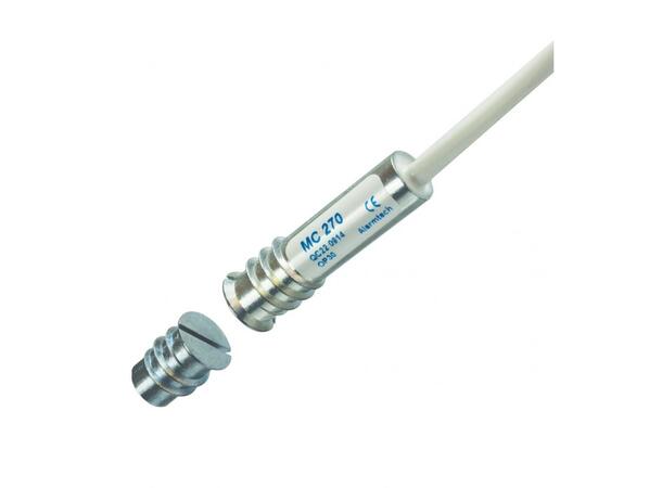 Innfelt magnetkontakt - med gjenger 10m kabel