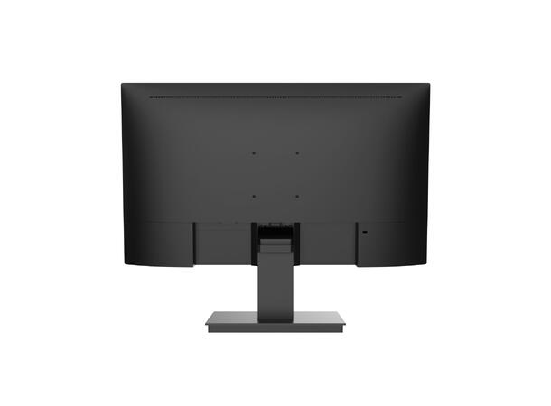24" LED monitor, 1920x1080 VGA/HDMI/DisplayPort, 2 høyttalere
