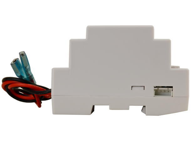 DIN skinne strømforsyning - 5A, 12VDC Pulsar - med batterilader