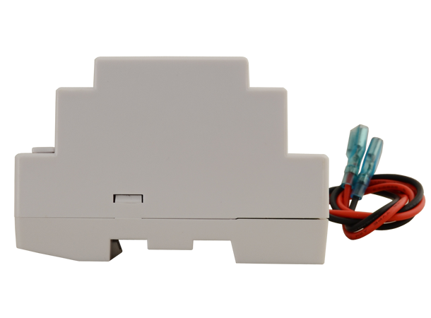 DIN skinne strømforsyning - 5A, 12VDC Pulsar - med batterilader