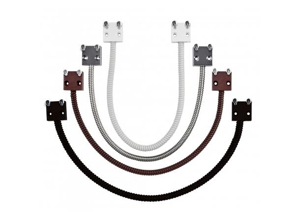 Karmoverføring, 400mm, brun maks kabeldiameter 4mm