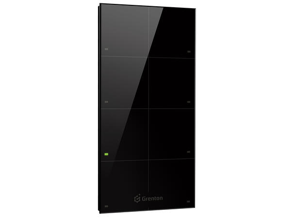 Touch Panel, 8B, TF-bus - sort Grenton