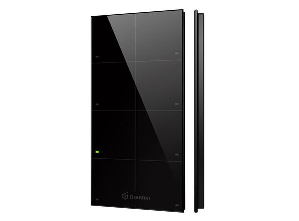 Touch Panel, 8B, TF-bus - sort Grenton