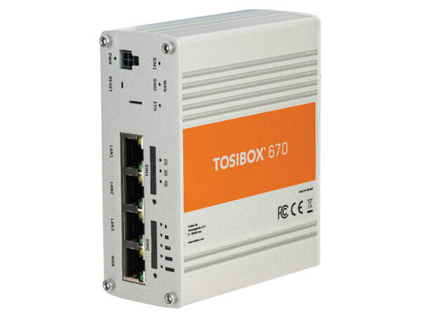 VPN-modul for 50 enheter 70 Mbit/s, LTE med 4 års lisens