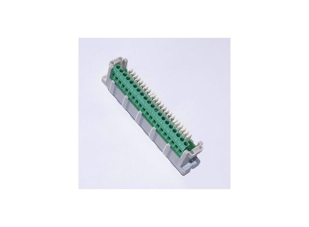 Koblingsmodul 20 LSA - 2,5mm2 skrue