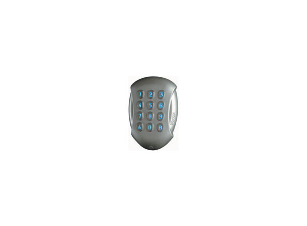 Kodelås i vandalsikret zamak materiale IP64 - 3 rele, Bluetooth programmering