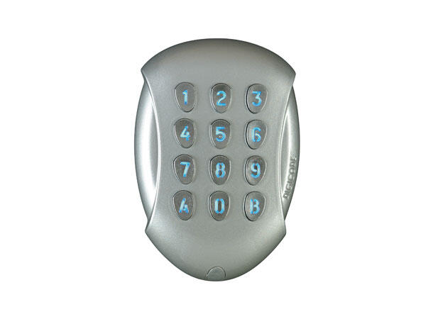Kodelås i vandalsikret zamak materiale IP64 - 3 rele, Bluetooth programmering