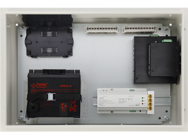 Metallkabinett 600x400x200 - IP66