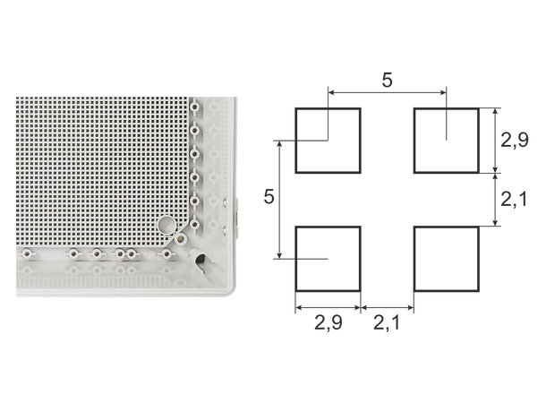 Plastkabinett 500x400x200 - IP66