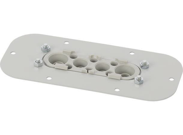 Plate med gummimembran for AWOH252515 10 gjennomføringer