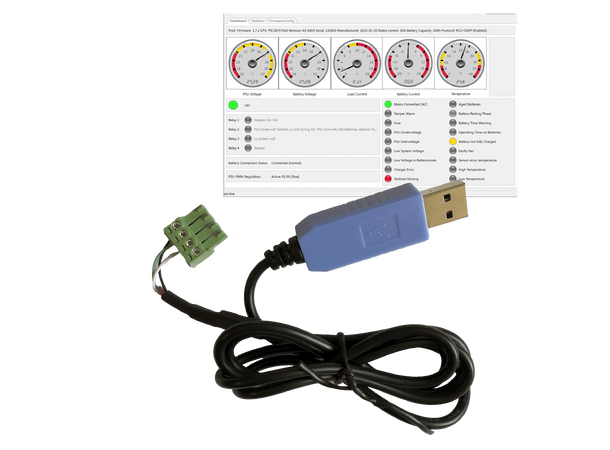 Powerwatch - software og kabel