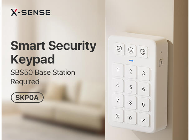 Trådløst betjeningspanel - X-Sense