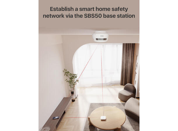 WiFi HUB for trådløse detektorer