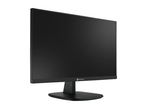 24" LED monitor, 1920x1080 - BNC VGA/HDMI/BNC, 2 høyttalere