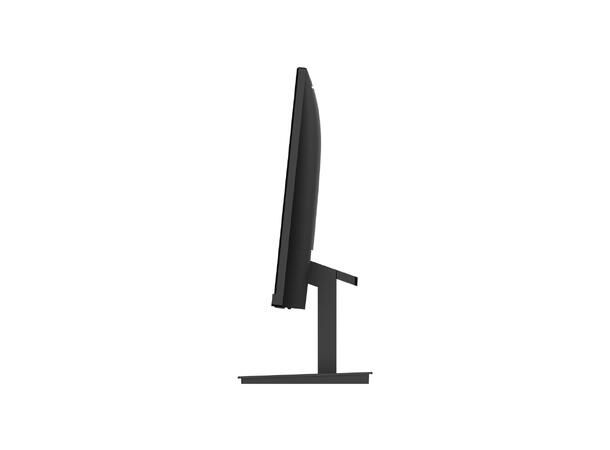 24" LED monitor, 1920x1080 VGA/HDMI/DisplayPort, 2 høyttalere