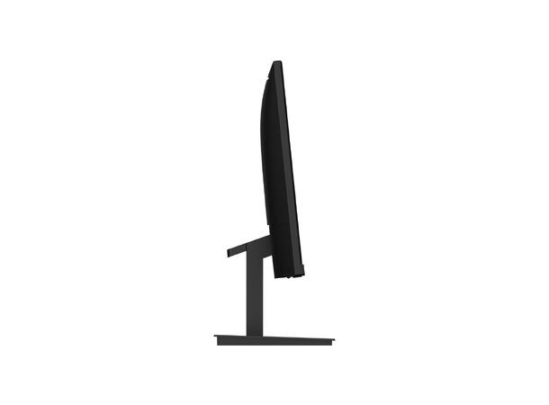 24" LED monitor, 1920x1080 VGA/HDMI/DisplayPort, 2 høyttalere