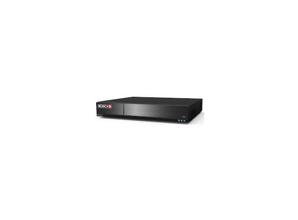 8 ch 12MP standalone NVR - 8xPoE, 80Mbps 8MP, HDMI, 1HDD, Analyse, Provision