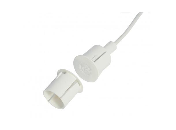 Innfelt magnetkontakt - ståldører FG - EN3 (MKT-1012/09 - 5m kabel