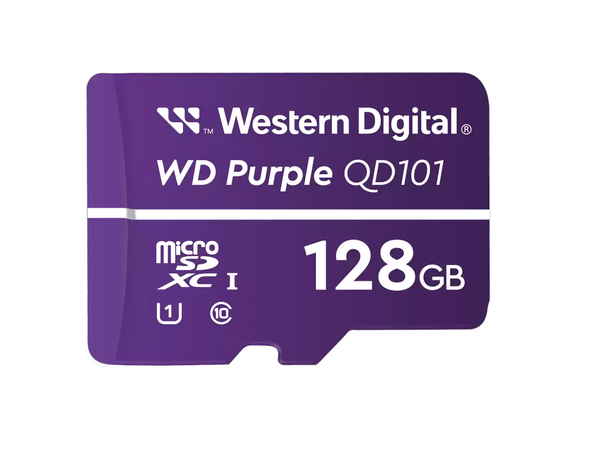 MicroSD kort - 128GB - WD Purple Western Digital Purple serien
