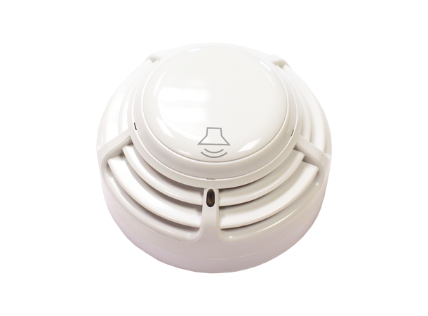 SmartCell - trådløs røyk/varmedetektor EN54 godkjent, med sirene