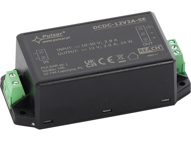 Step up/down - 10-30VDC  til 12VDC -2A