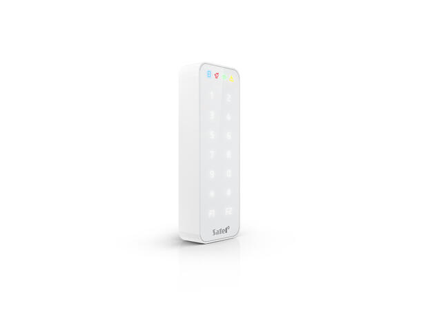 Tastatur for Integra, Hvit med MIFARE kortleser, OSDP+Wiegand